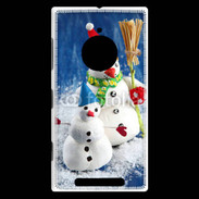 Coque Nokia Lumia 830 Bonhommes de neige