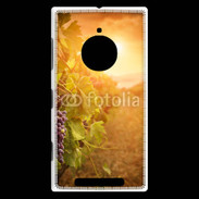 Coque Nokia Lumia 830 Automne, vignes, couché de soleil