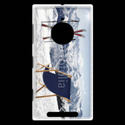 Coque Nokia Lumia 830 transat et skis neige