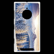 Coque Nokia Lumia 830 Montagne enneigée et ensoleillée