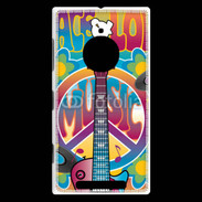 Coque Nokia Lumia 830 Peace love music 3