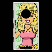Coque Nokia Lumia 830 Hippie en dessin