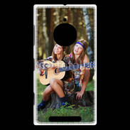 Coque Nokia Lumia 830 Hippie et guitare 5