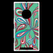 Coque Nokia Lumia 830 Fond Hippie en vert 