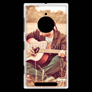 Coque Nokia Lumia 830 Guitariste peace and love 1