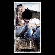 Coque Nokia Lumia 830 Hippie amoureux et tranquile