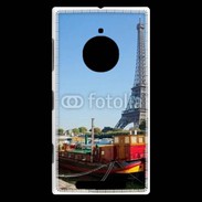 Coque Nokia Lumia 830 Tour Eiffel vue des bords de Seine