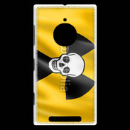 Coque Nokia Lumia 830 Tête de mort radioactive