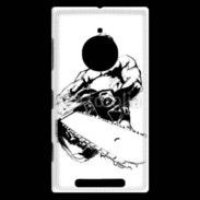 Coque Nokia Lumia 830 Bûcheron 