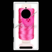 Coque Nokia Lumia 830 Fil à couture rose 