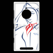 Coque Nokia Lumia 830 Hôtesse de l'air 4