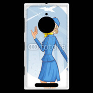 Coque Nokia Lumia 830 Hôtesse de l'air 6