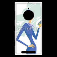 Coque Nokia Lumia 830 Hôtesse de l'air 8