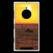 Coque Nokia Lumia 830 Levé de soleil et bateau de pêche en mer