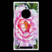 Coque Nokia Lumia 830 Fleur en peinture