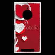 Coque Nokia Lumia 830 Cœur en porcelaine