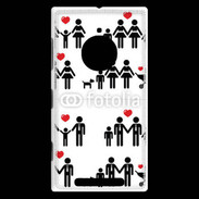 Coque Nokia Lumia 830 Gay et lesbiennes en couple