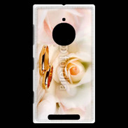 Coque Nokia Lumia 830 Alliance sur fond de rose