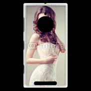 Coque Nokia Lumia 830 Jolie femme style poupée porcelaine