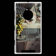 Coque Nokia Lumia 830 Femme glamour quartier de Paris