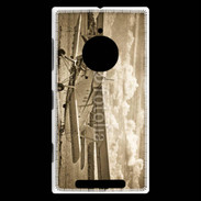 Coque Nokia Lumia 830 Vieux biplans en noir et blanc