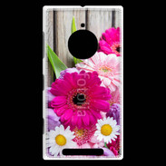 Coque Nokia Lumia 830 Bouquet de fleur sur bois