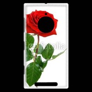 Coque Nokia Lumia 830 Rose rouge 2