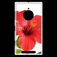 Coque Nokia Lumia 830 Hibiscus rouge