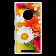 Coque Nokia Lumia 830 Fleurs des champs multicouleurs