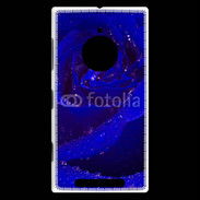 Coque Nokia Lumia 830 Fleur rose bleue