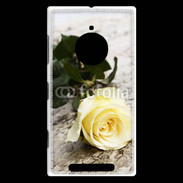 Coque Nokia Lumia 830 Belle rose Jaune 50
