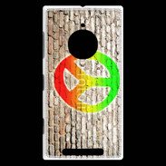 Coque Nokia Lumia 830 Peace and love graffiti
