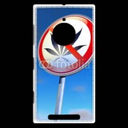 Coque Nokia Lumia 830 Interdiction de cannabis 2