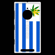 Coque Nokia Lumia 830 Drapeau Uruguay cannabis 2