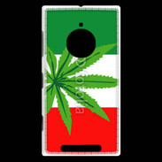 Coque Nokia Lumia 830 Drapeau italien cannabis