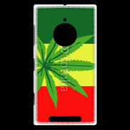 Coque Nokia Lumia 830 Drapeau reggae cannabis