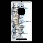 Coque Nokia Lumia 830 Vintage Paris en dessin 2