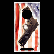 Coque Nokia Lumia 830 Pistolet USA