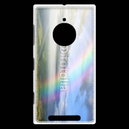 Coque Nokia Lumia 830 Arc en ciel à la montagne