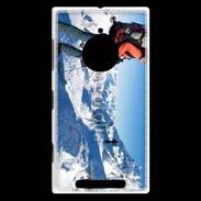 Coque Nokia Lumia 830 Skieuse en montagne extrême 5