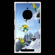 Coque Nokia Lumia 830 Ski freestyle en montagne 20