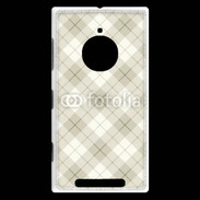 Coque Nokia Lumia 830 Effet écossais beige clair