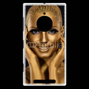 Coque Nokia Lumia 830 Femme couleur or