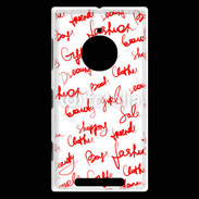 Coque Nokia Lumia 830 Fashion mots