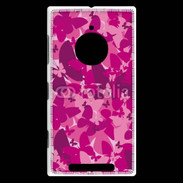 Coque Nokia Lumia 830 Papillon rose