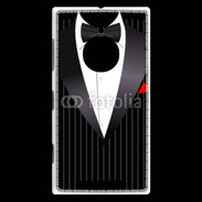 Coque Nokia Lumia 830 Illustration smoking noir rayé