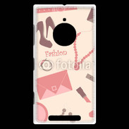 Coque Nokia Lumia 830 Fond fashion rose 4