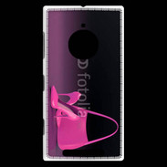 Coque Nokia Lumia 830 Escarpins et sac à main rose
