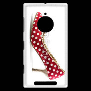 Coque Nokia Lumia 830 escarpin petits pois