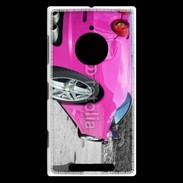Coque Nokia Lumia 830 Voiture de sport rose italienne